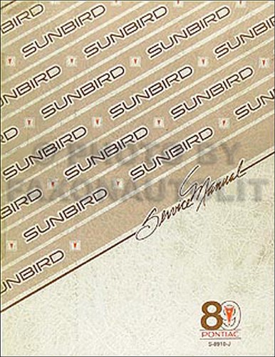 1989 pontiac sunbird - pontiac, atelier