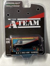 Greenlight 1/64 🇨🇵 The Ateam 1983 GMC Vandura , Agence Tous Risques Dirty