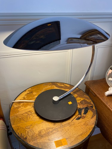 Lampe poser métal chromé - à,