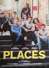 Affiche de cinéma pliée "