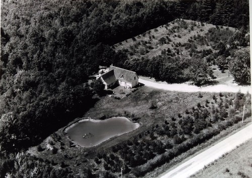 Ancienne photo aérienne - aÉrienne, de
