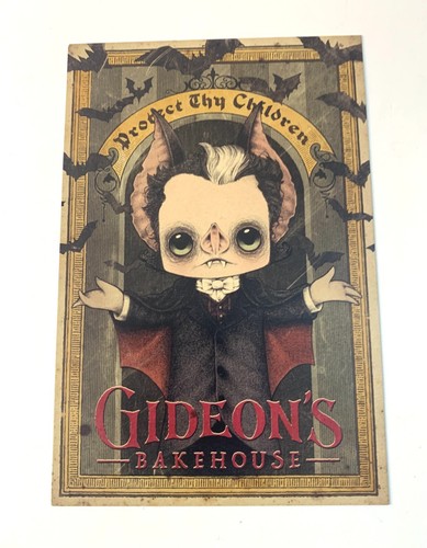 Gideon bakehouse menu card - gideon's,