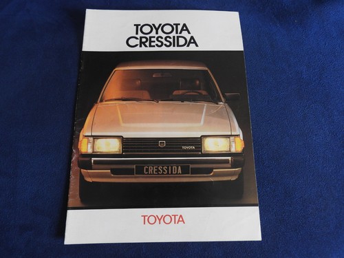 Catalogue toyota cressida 1982 - cressida,