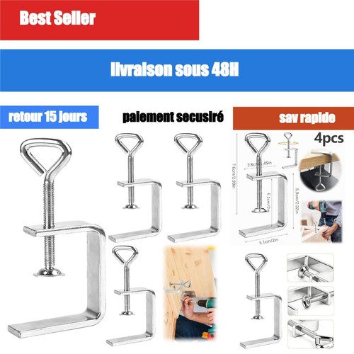 Serre joint 50mm acier - 50mm,