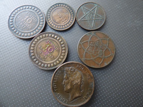 Lot pieces ex colonies - ,