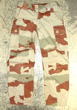 Feline pants T4 S2 RipStop camouflage desert 69/76C French Army dagger 