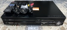 Panasonic DMR-EZ48V DVD VCR Combo Recorder HDMI Remote Cables Tested