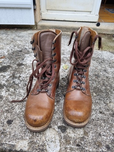 Bottes marche montantes cuir - bottes,