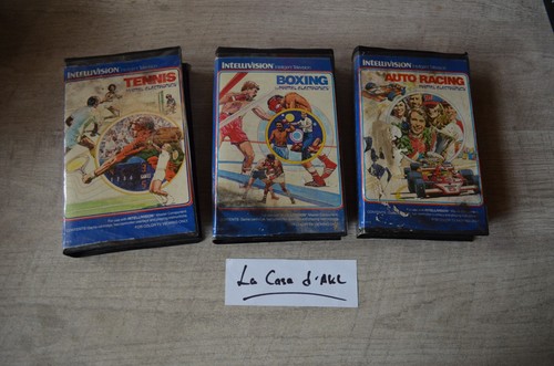 Lot intellivision tennis - lot,