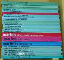 Martine Lot de 18 livres et 3