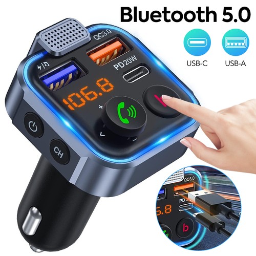 Bluetooth car transmitter - car, fm