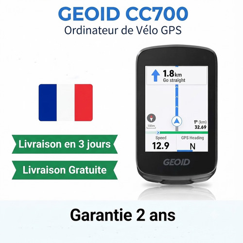 Compteur vélo gps - vélo, geoid