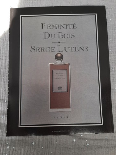 Publicité papier parfum - publicité,