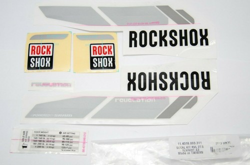 Kit autocollant fourche - autocollant, rock