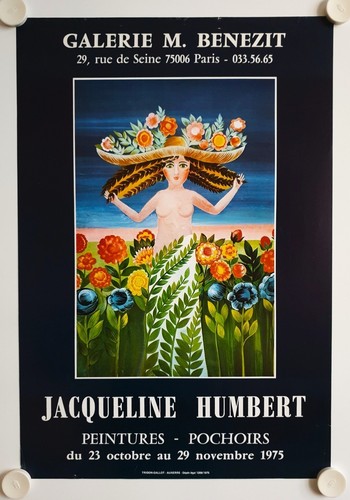 Affiche jacqueline humbert - affiche,