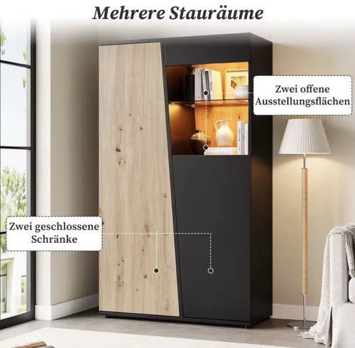 Armoire rangement noir - armoire,