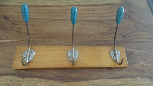 Vintage pateres blue - vintage, olive