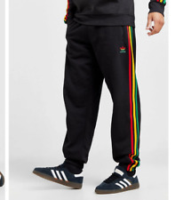 ADIDAS ORIGINALS RASTA 3 STRIPES JOGGERS  BNWT  M,L XL,XXL   RARE LAST FEW