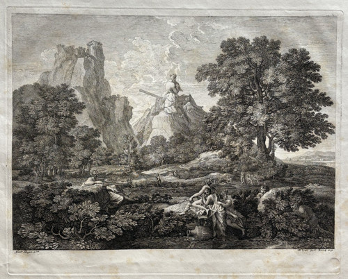 Polypheme gravure eau forte - gravure,