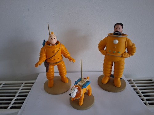 Lot tintin haddock milou - tintin,