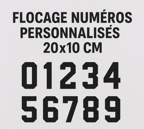 Patch flex numéros - patch,