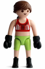 Playmobil 70026 -  Séries 15 Fille - la boxeuse - Neuf