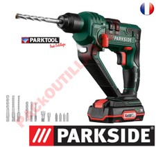 Marteau perforateur / Perceuse a Percussion 20v Batterie Parkside X20V TEAM 