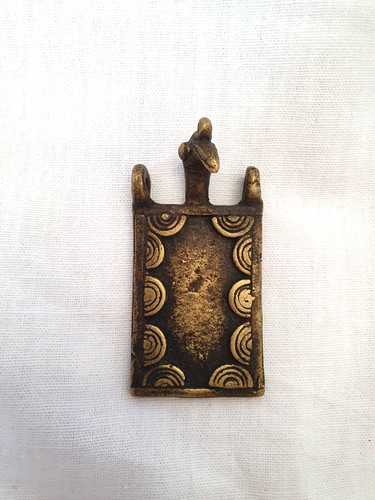 Amulette pendentif bronze - amulette,