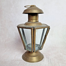 Lanterne Ancienne Laiton Verre