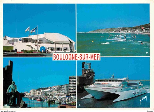 Carte postale boulogne - carte,