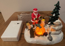 🎡 Lemax Santa Campfire