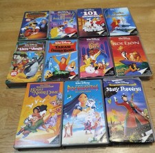 Lot de 11 films Walt Disney