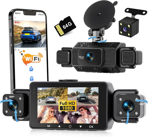 Dashcam voiture canaux - voiture,