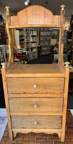 Meuble poupée ancien bois - bois,