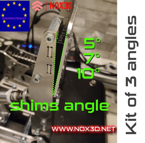 Angles block shims kit pedal - angles,