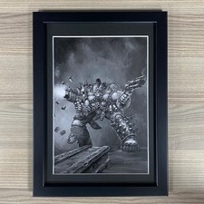 House Goliath Framed Art Necromunda Underhive Adrian Smith Games Workshop