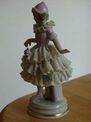 Saxe ballerine porcelaine - ballerine, en