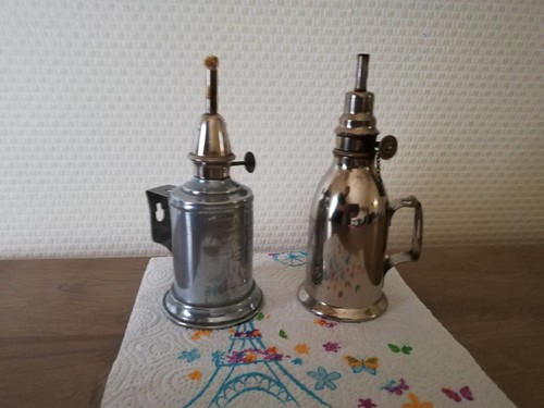 Lot lampes anciennes - de,