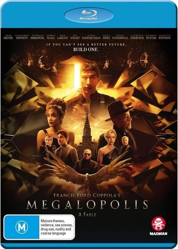 Megalopolis blu ray - megalopolis, (2024)