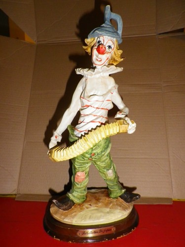 Clown résine 30cm la - résine,