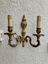 Bronze Wall Sconce / Antique Vintage Wall Lamp Sconce