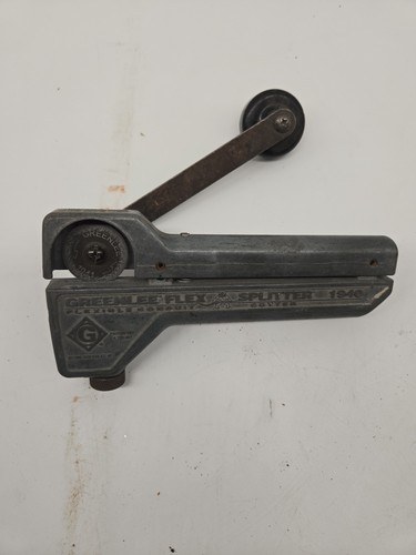 Greenlee flex splitter 1940 - greenlee,