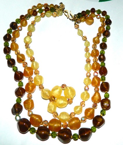Joli collier rangs - 3, vintage