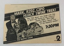 1980 CBS tv ad~ THE MUPPET SHOW Mark Hamill ~ STAR WARS