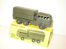 DINKY TOYS berliet 6X6 military hollow rims version N4 army france n