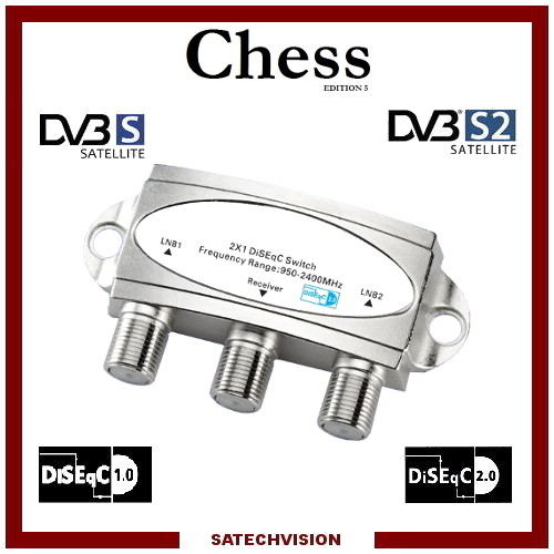 Commutateur diseqc chess - diseqc,