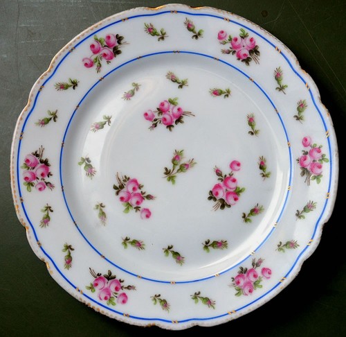 Assiette porcelaine de - en,