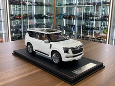 Diamand Nissan Patrol Y63  Platinum White – Limited Edition 50 pcs [1/18 Resin]