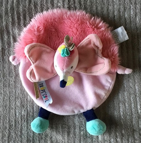 Doudou flamant rose - flamant,