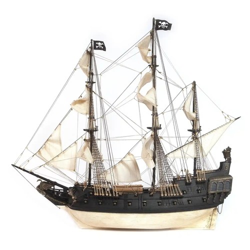 Bateau cygne noir - noir, (black